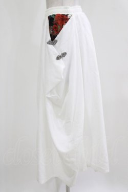 画像2: Qutie Frash / 袴パンツ  白 H-26-03-03-016-QU-PA-KB-ZH