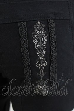 画像4: Rozen Kavalier / 刺繍ポケットパンツ M 黒 H-26-03-03-017-OO-PA-AK-ZH