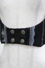 画像4: Ozz oneste / 薔薇刺繍ハーネス  黒 H-26-03-03-022-OO-TO-KB-ZH (4)