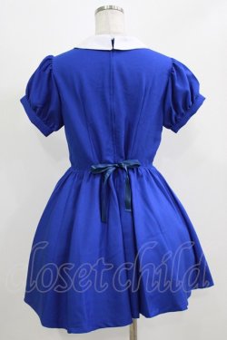 画像3: MARBLE / 丸襟パフスリーブワンピース M ブルー H-26-03-04-1028-GO-OP-KB-ZH