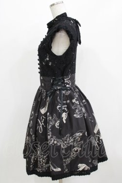 画像2: elements,H / ANTIQUE MOTIFワンピース  ブラック H-26-03-04-1029-PU-OP-KB-ZH