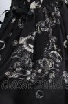 画像4: elements,H / ANTIQUE MOTIFワンピース  ブラック H-26-03-04-1029-PU-OP-KB-ZH (4)