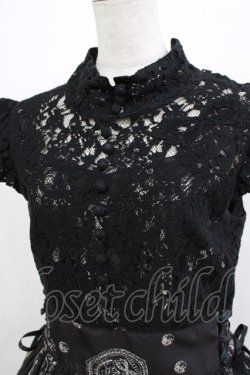 画像5: elements,H / ANTIQUE MOTIFワンピース  ブラック H-26-03-04-1029-PU-OP-KB-ZH