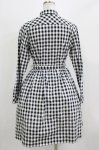 画像3: MILK / ギンガムロングワンピース  ブラック H-26-03-04-1033-ML-OP-KB-ZH (3)
