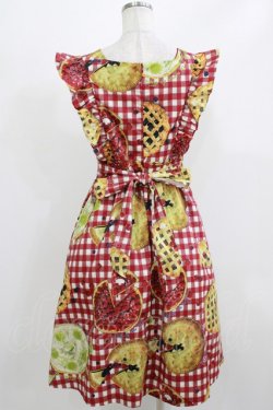 画像3: MILK / タルトエプロンドレス  ベリーギンガム H-26-03-04-1034-ML-OP-KB-ZH