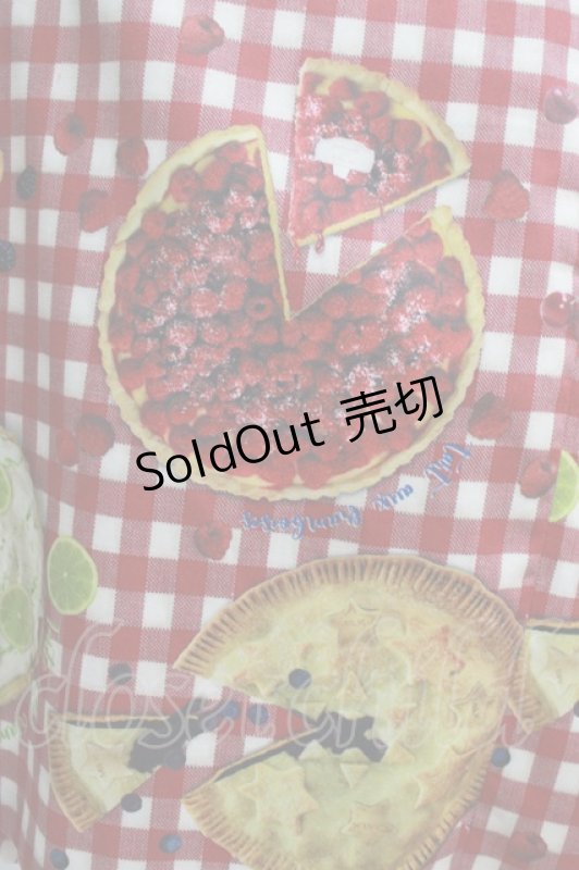 画像4: MILK / タルトエプロンドレス  ベリーギンガム H-26-03-04-1034-ML-OP-KB-ZH (4)