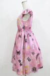 画像2: MILK / マスカレードヘブンドレス  プラムピンク H-26-03-04-1036-ML-OP-KB-ZH (2)