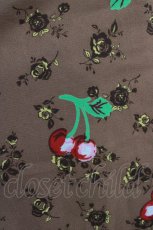画像4: MILK / チェリーローズワンピース  キャラメル H-26-03-04-1038-ML-OP-KB-ZH (4)
