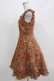 画像2: MILK / チェリーローズワンピース  キャラメル H-26-03-04-1039-ML-OP-KB-ZH (2)