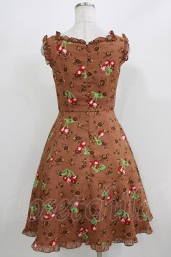 画像3: MILK / チェリーローズワンピース  キャラメル H-26-03-04-1039-ML-OP-KB-ZH