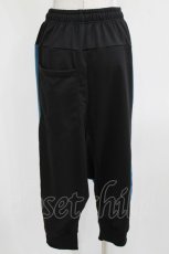 画像3: NieR Clothing / 配色切替サルエル  黒×青 H-26-03-04-1004-PU-PA-KB-ZH (3)