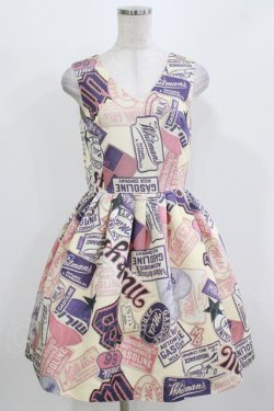 画像1: MILK / Patch girl dress - アイボリー H-26-03-04-1042-ML-OP-ET-ZH