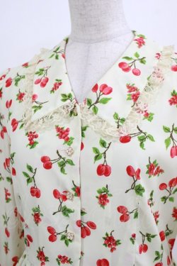 画像4: MILK / ベリー・ルージュドレス  クリーム×レッドベリー H-26-03-04-1043-ML-OP-KB-ZH