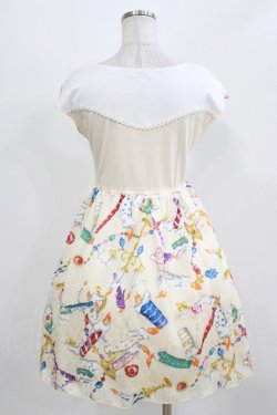 画像3: MILK / キャンドルハーフワンピース  アイボリー H-26-03-04-1045-ML-OP-KB-ZH