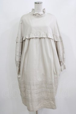画像1: MILK / ミルフィーユワンピース  ベージュ H-26-03-04-1047-ML-OP-KB-ZH