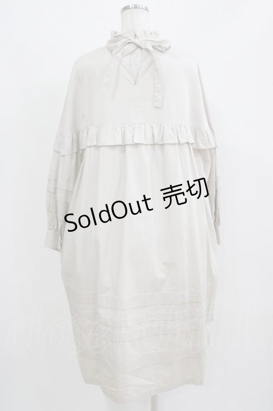 画像3: MILK / ミルフィーユワンピース  ベージュ H-26-03-04-1047-ML-OP-KB-ZH (3)