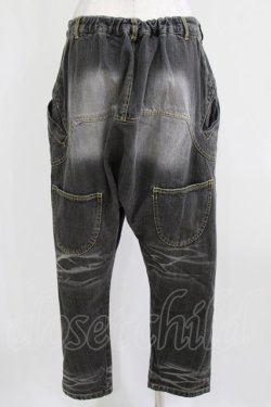 画像3: ALGONQUINS / ダメージデニムパンツ  グレー H-26-03-04-1005-AL-PA-KB-ZH