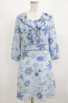 画像1: MILK / Snow Friendsドレス  ブルー H-26-03-04-1051-ML-OP-KB-ZH (1)