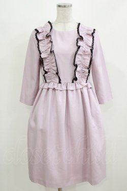 画像1: MILK / フリル・ド・ドレス  ラベンダーピンク H-26-03-04-1052-ML-OP-KB-ZH