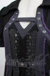 画像5: Ozz oneste / 薔薇刺繍レイヤードワンピース  黒×紫 H-26-03-04-1058-OO-OP-KB-ZH (5)