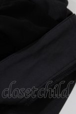 画像6: Ozz oneste / 薔薇刺繍レイヤードワンピース  黒×紫 H-26-03-04-1058-OO-OP-KB-ZH (6)