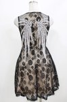 画像3: NUDE N' RUDE / Spirit wing dress S-M ベージュ×黒 H-26-03-04-1059-GO-OP-KB-ZH (3)