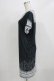 画像2: abilletage / トロンプルイユTシャツワンピース（レースセーラー）  ブラック H-26-03-04-1065-GO-OP-KB-ZH (2)