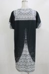 画像3: abilletage / トロンプルイユTシャツワンピース（レースセーラー）  ブラック H-26-03-04-1065-GO-OP-KB-ZH (3)