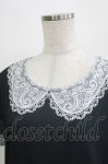 画像4: abilletage / トロンプルイユTシャツワンピース（レースセーラー）  ブラック H-26-03-04-1065-GO-OP-KB-ZH (4)