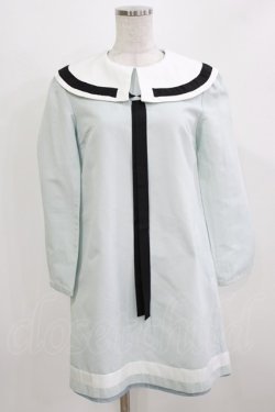 画像1: MILK / Sailor Dollワンピース  サックス H-26-03-04-1072-ML-OP-KB-ZH