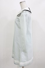 画像2: MILK / Sailor Dollワンピース  サックス H-26-03-04-1072-ML-OP-KB-ZH (2)