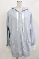 画像1: MILK / ジュエルパーカー  サックス H-26-03-04-1073-ML-TO-KB-ZH (1)