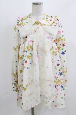 画像1: MILK / Twinkle Babyブラウス  オフ×マルチ H-26-03-04-1074-ML-BL-KB-ZH