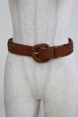 画像1: INGEBORG / ベルト  ブラウン H-26-03-04-1078-LO-ZA-NS-ZH