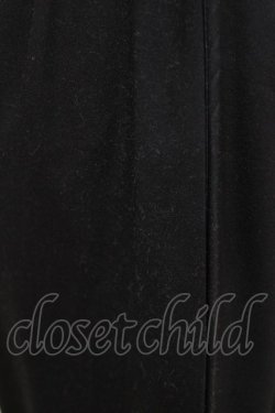 画像4: NieR Clothing / ブロッキングサルエルパンツ  黒×和柄九尾水色 H-26-03-04-1008-PU-PA-KB-ZH