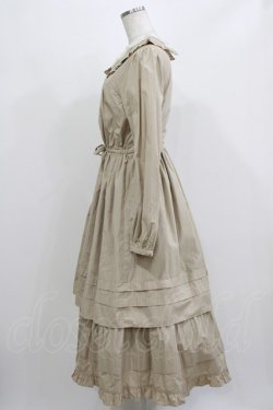 画像2: Maison de minette / ストライプドレス  ベージュ H-26-03-04-1015-LO-OP-KB-ZH