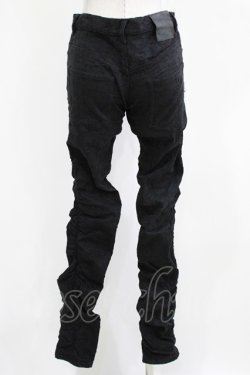 画像3: MiDiom / ジャガドシャーリングパンツ  ブラック H-26-03-04-1002-PU-PA-KB-ZH