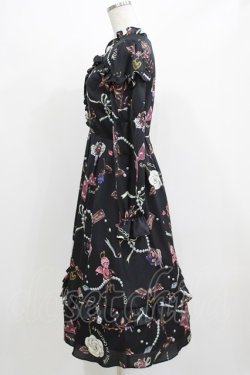 画像2: MILK / ショコラローズプリンセスドレス  ブラックチョコ H-26-03-04-1018-ML-OP-KB-ZH