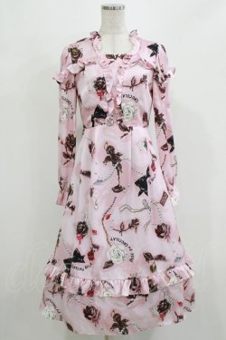 画像1: MILK / ショコラローズプリンセスドレス  ストロベリーチョコ H-26-03-04-1019-ML-OP-KB-ZH