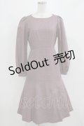 MILK / winterマーメイドワンピース  ピンクチドリ H-26-03-04-1020-ML-OP-KB-ZH