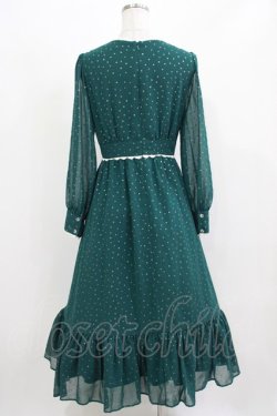 画像3: MILK / レイアドレス  グリーン×ゴールドスター H-26-03-04-1021-ML-OP-KB-ZH