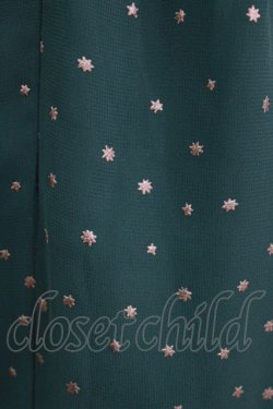 画像4: MILK / レイアドレス  グリーン×ゴールドスター H-26-03-04-1021-ML-OP-KB-ZH