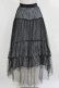 画像3: HELL CAT PUNKS / チュールスカート F 黒×白 H-26-03-04-1023-PU-SK-KB-ZH (3)