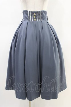 画像1: Sheglit / "Daisy"タックスカート  ダルブルー H-26-03-05-033-EL-SK-KB-ZH
