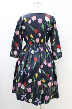 画像2: Emily Temple cute / Tulipワンピース  ネイビー H-26-03-05-034-ET-OP-KB-ZH