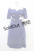 MILK / CA LADYワンピース  ネイビー H-26-03-05-036-ML-OP-KB-ZH