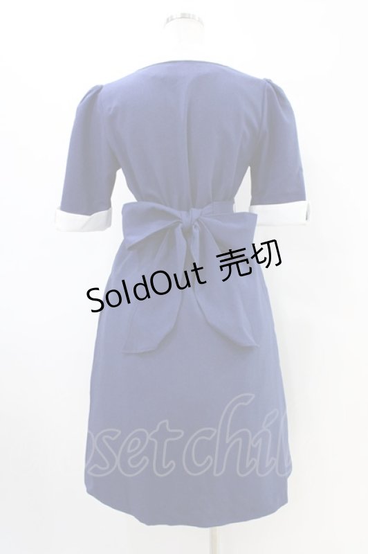 画像2: MILK / CA LADYワンピース  ネイビー H-26-03-05-036-ML-OP-KB-ZH (2)