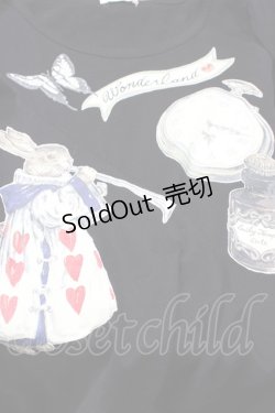 画像3: Emily Temple cute / ワンダーランドカットソーワンピース  クロ H-26-03-05-038-ET-OP-KB-ZH