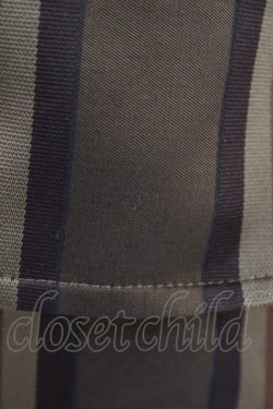 画像3: Jane Marple Dans Le Salon / Old England stripe painter's dress M ブラウン H-26-03-05-040-JM-OP-KB-ZH