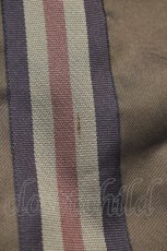 画像4: Jane Marple Dans Le Salon / Old England stripe painter's dress M ブラウン H-26-03-05-040-JM-OP-KB-ZT134 (4)